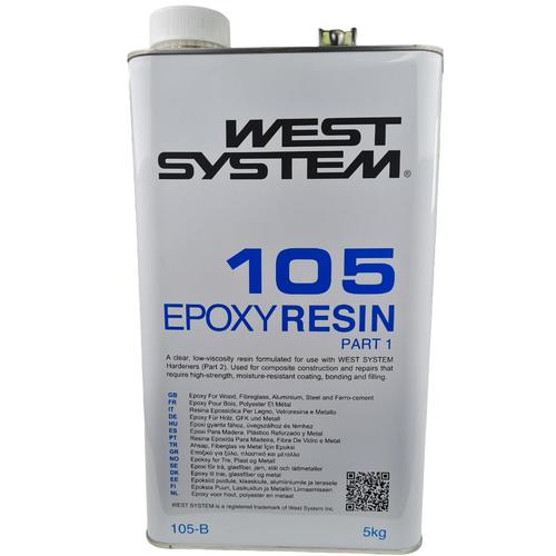 EPOXI BAS 5KG WEST SYSTEM 105B
