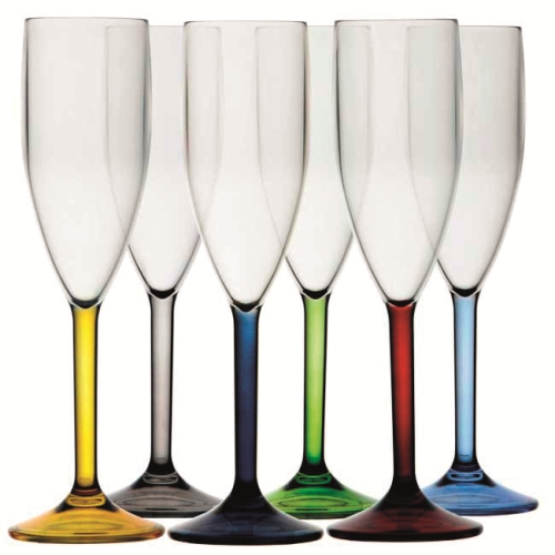 PARTY CHAMPAGNEGLAS 6-PACK